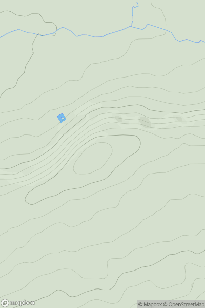 Thumbnail image for Black Hill [Lancashire, Cheshire and S Pennines] [SD781366] showing contour plot for surrounding peak